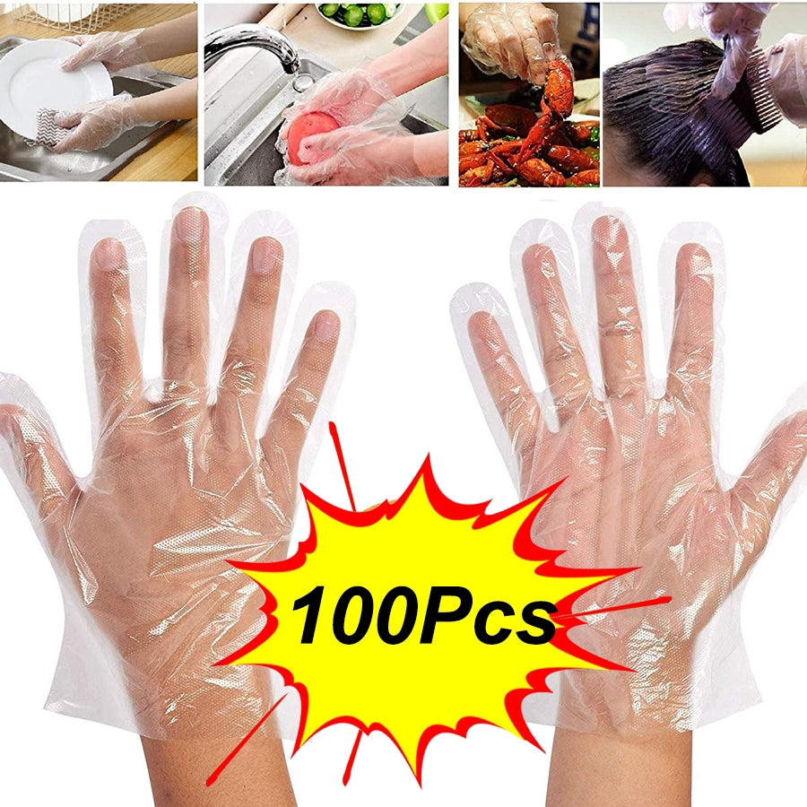 Transparent gloves pack Transparent gloves pack